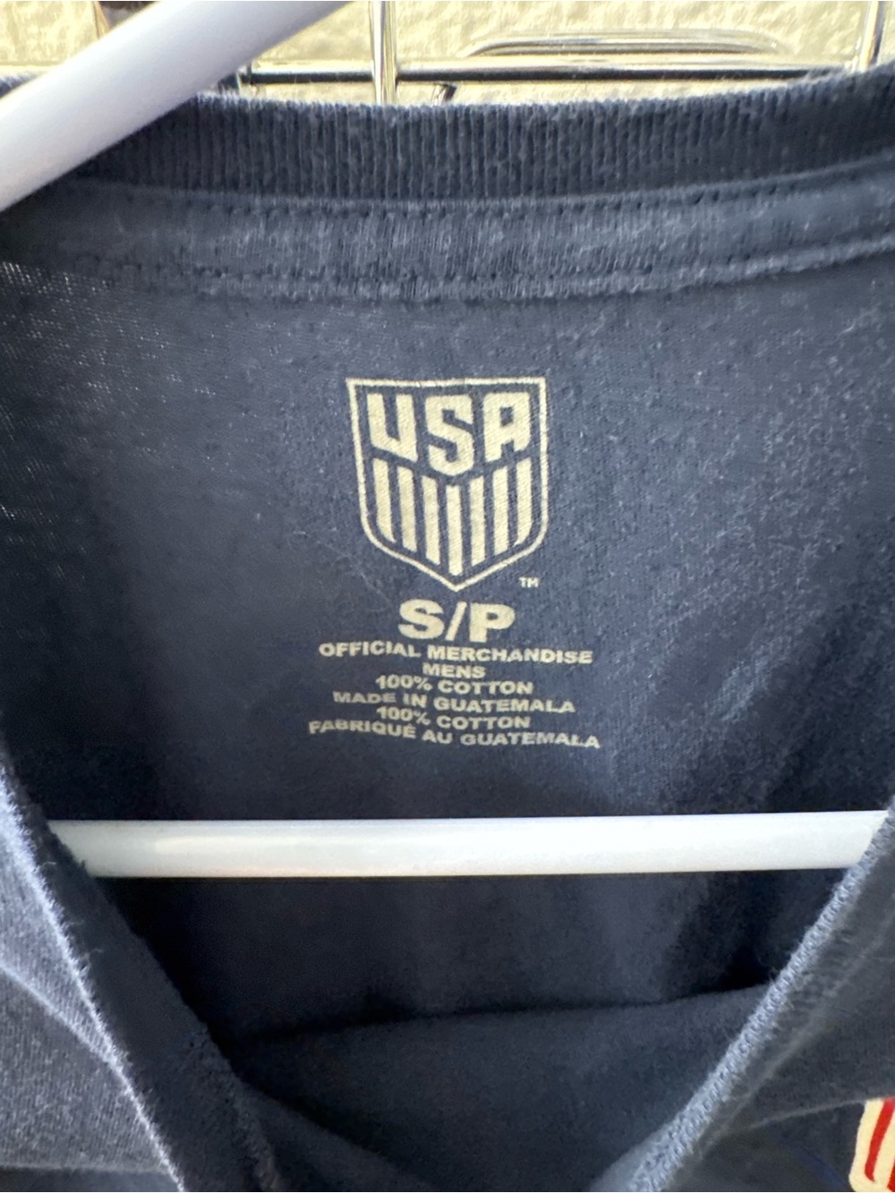 USA Crest Navy Graphic Tee - Picture 3 of 3